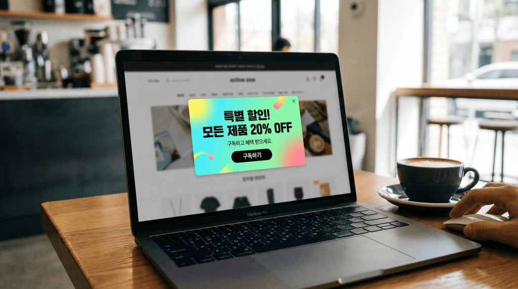 클릭을 부르는 웹사이트 팝업, 성공을 위한 5가지 치트키